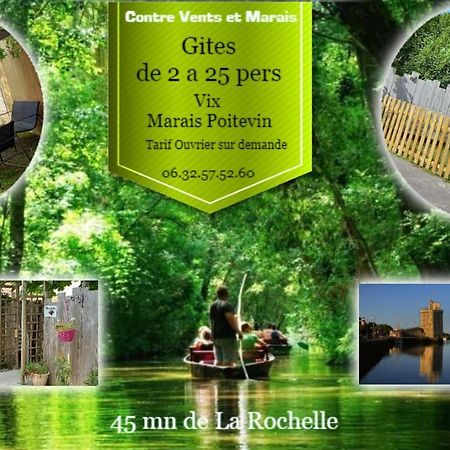 Contre Vents Et Marais Villa Vix  Buitenkant foto