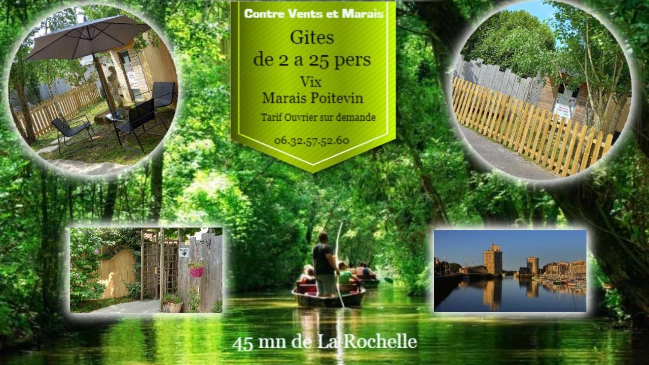 Contre Vents Et Marais Villa Vix  Buitenkant foto